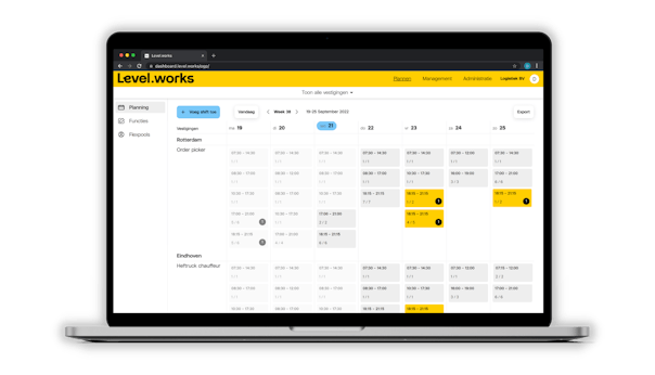 Flexwerk platform voor opdrachtgevers