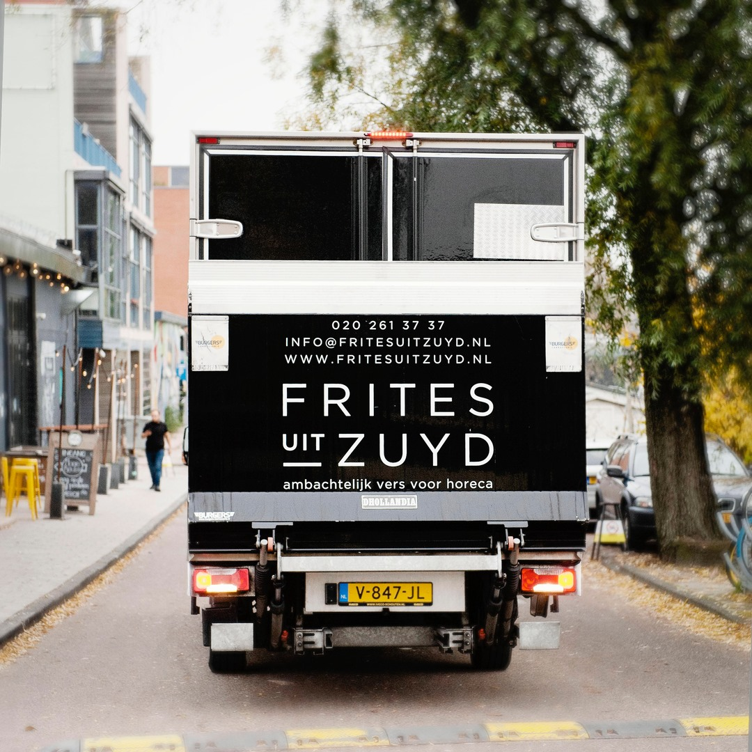 Frites uit Zuyd bezorger