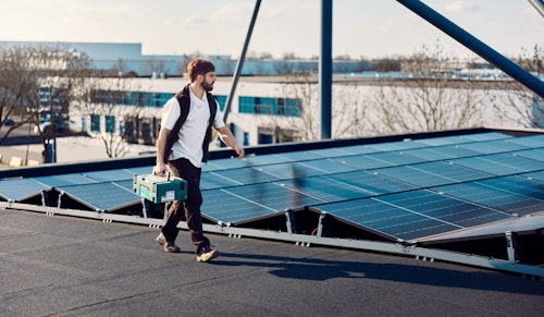 Elektromonteur, installatiemonteur, zonnepanalen
