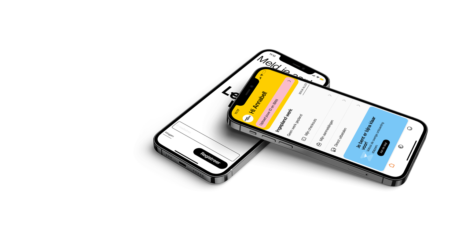 Iphone met level.works app