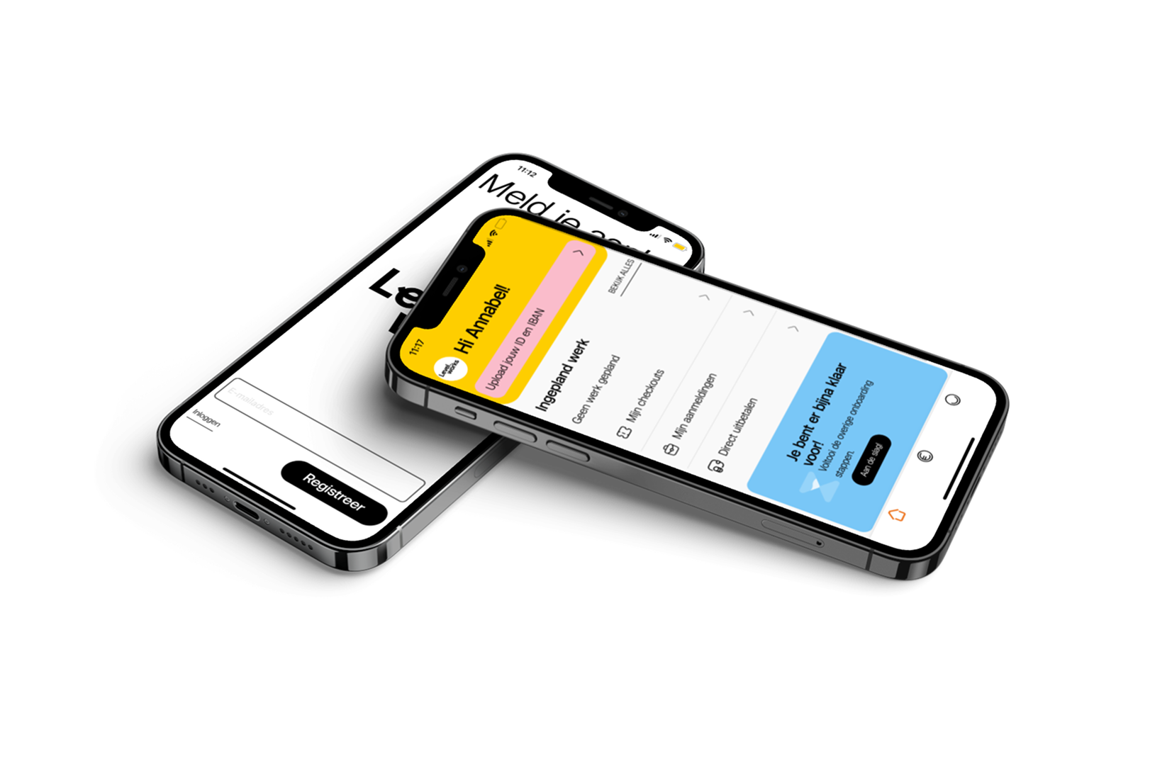 Iphone met level.works app