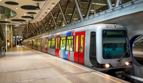 Metro in Rotterdam