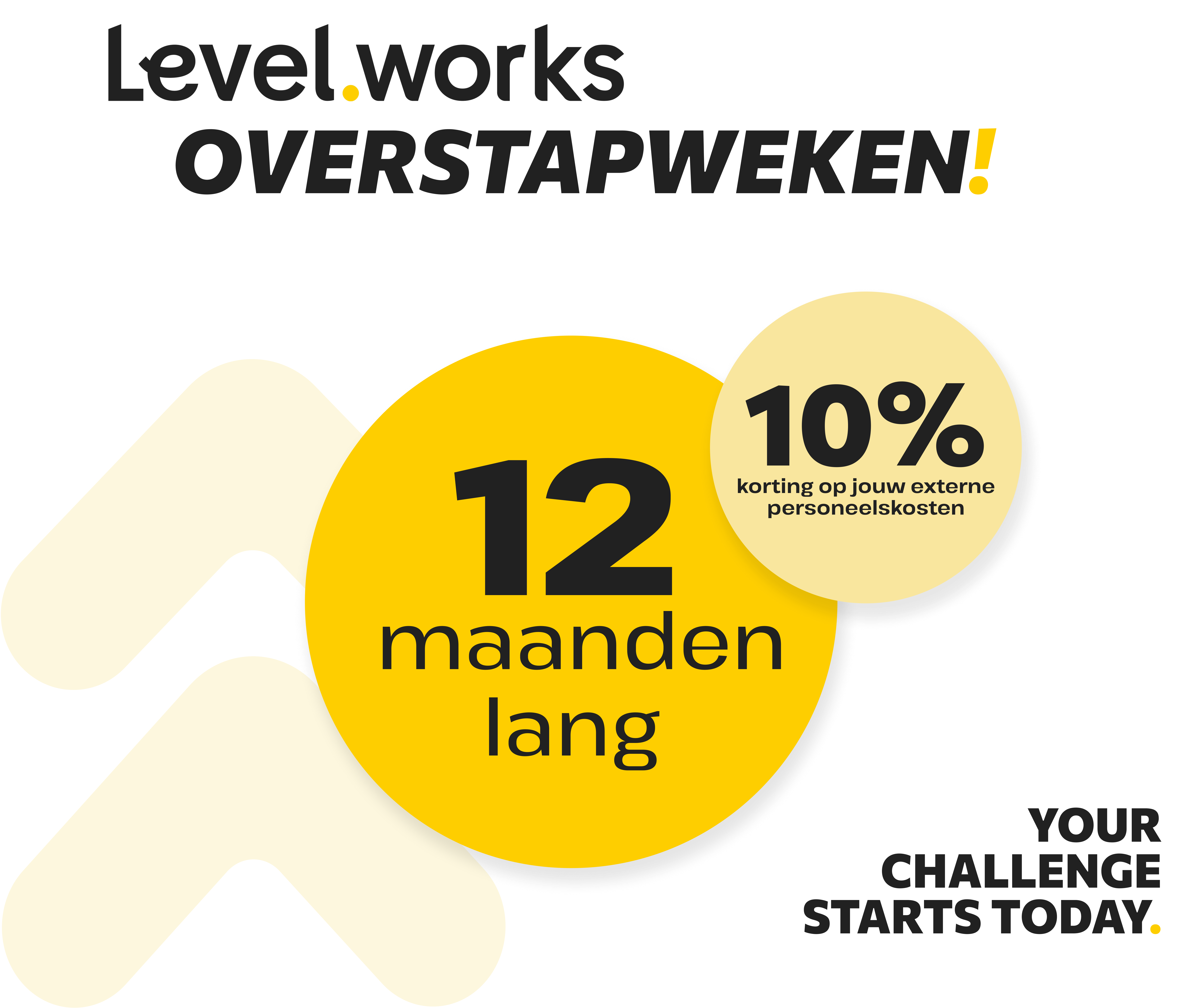 Visual met kortingsactie