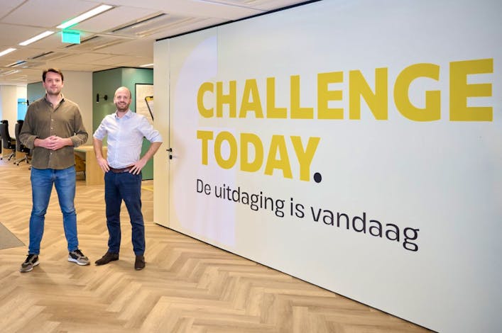 Roderik en Roel voor Challenge Today