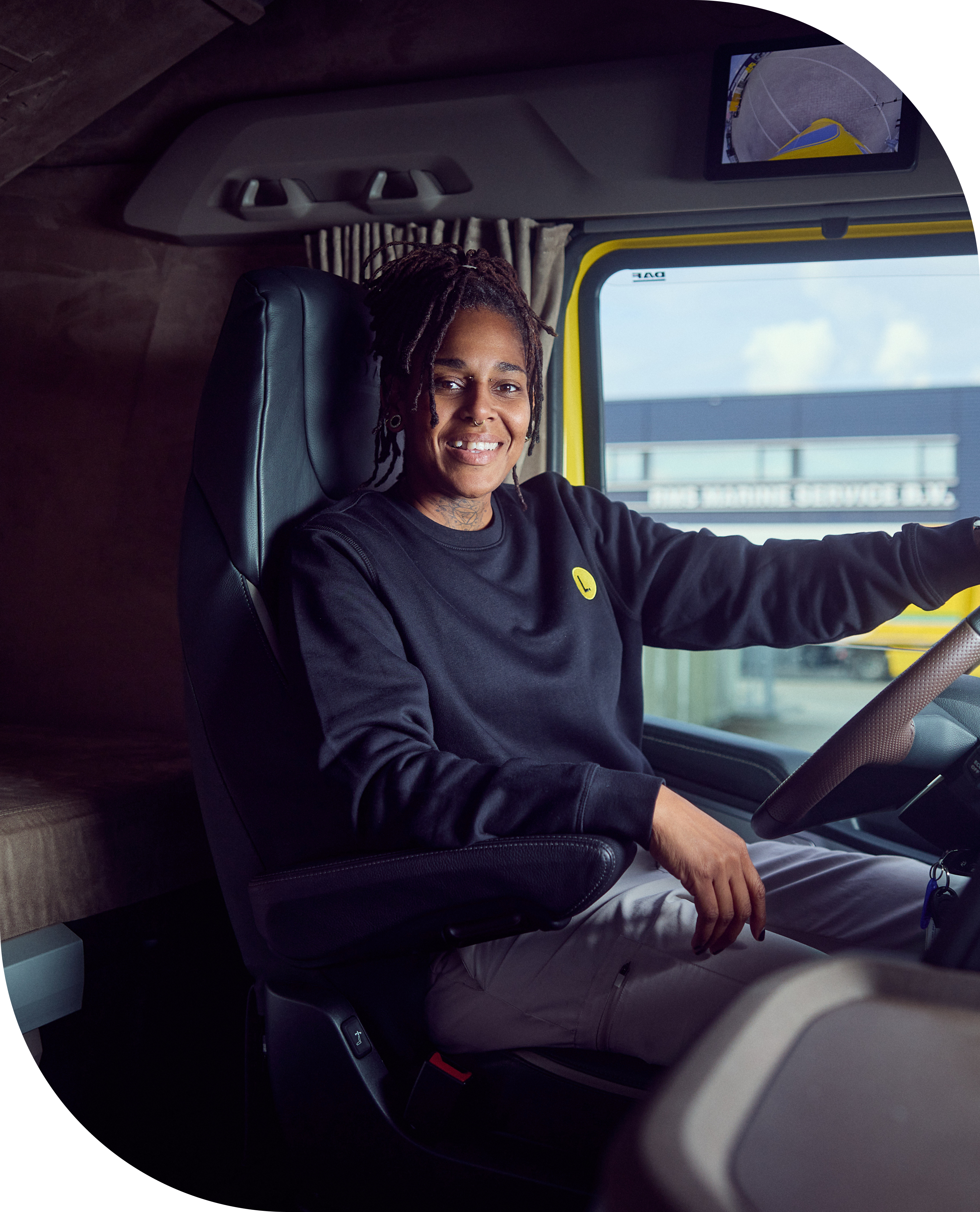 Vrachtwagen chauffeur