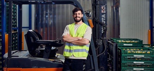Logistiekmedewerker voor heftruck