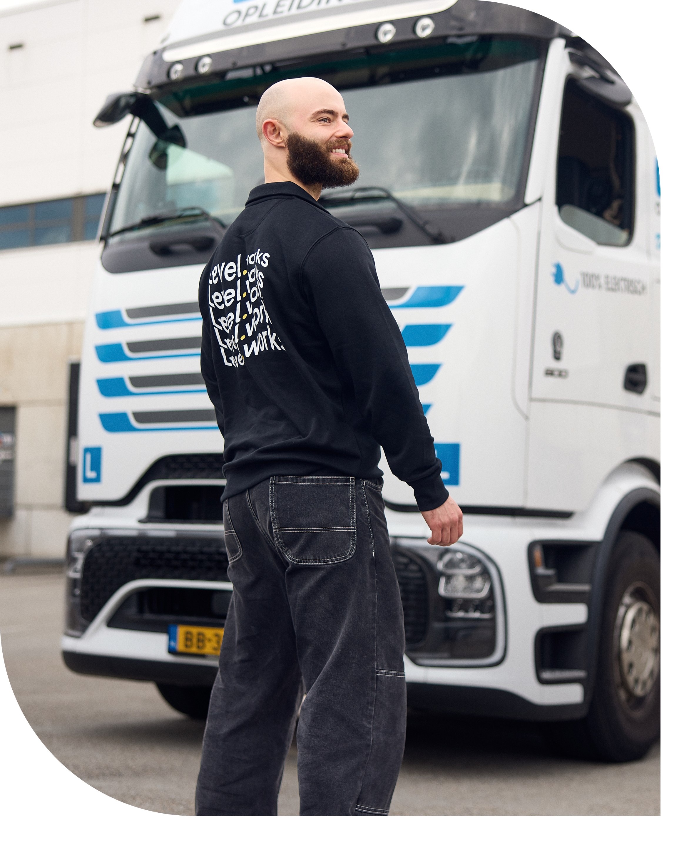 Man voor CE vrachtwagen