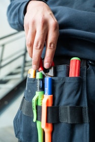 Werktool in de hand