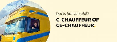 C-chauffeur of CE-chauffeur banner met chauffeur