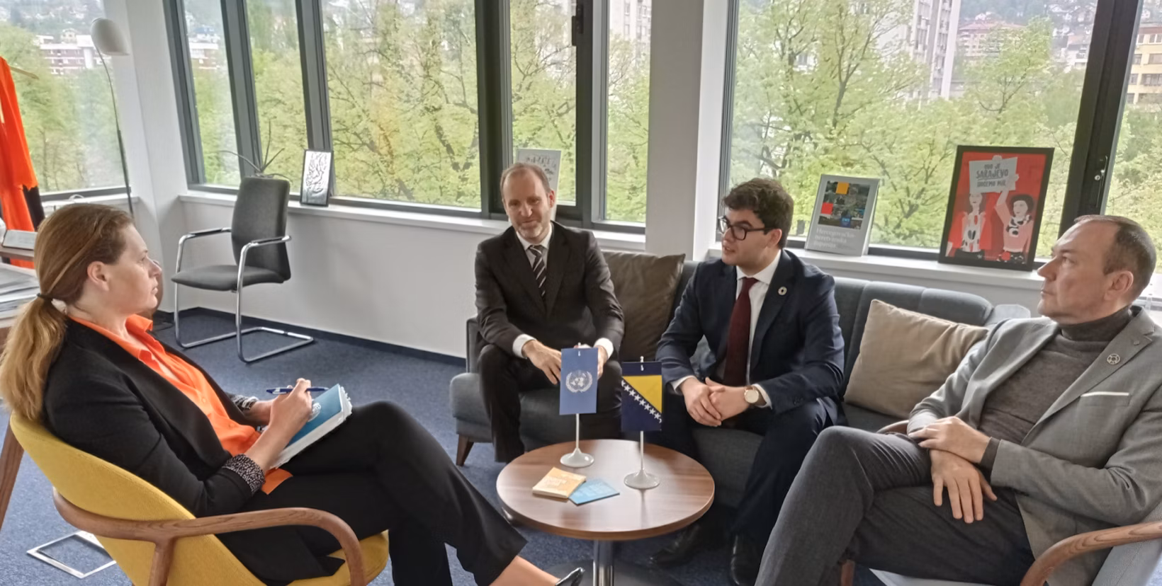 Meeting with Ms. Ingrid Macdonald, UN Resident Coordinator in Bosnia and Herzegovina