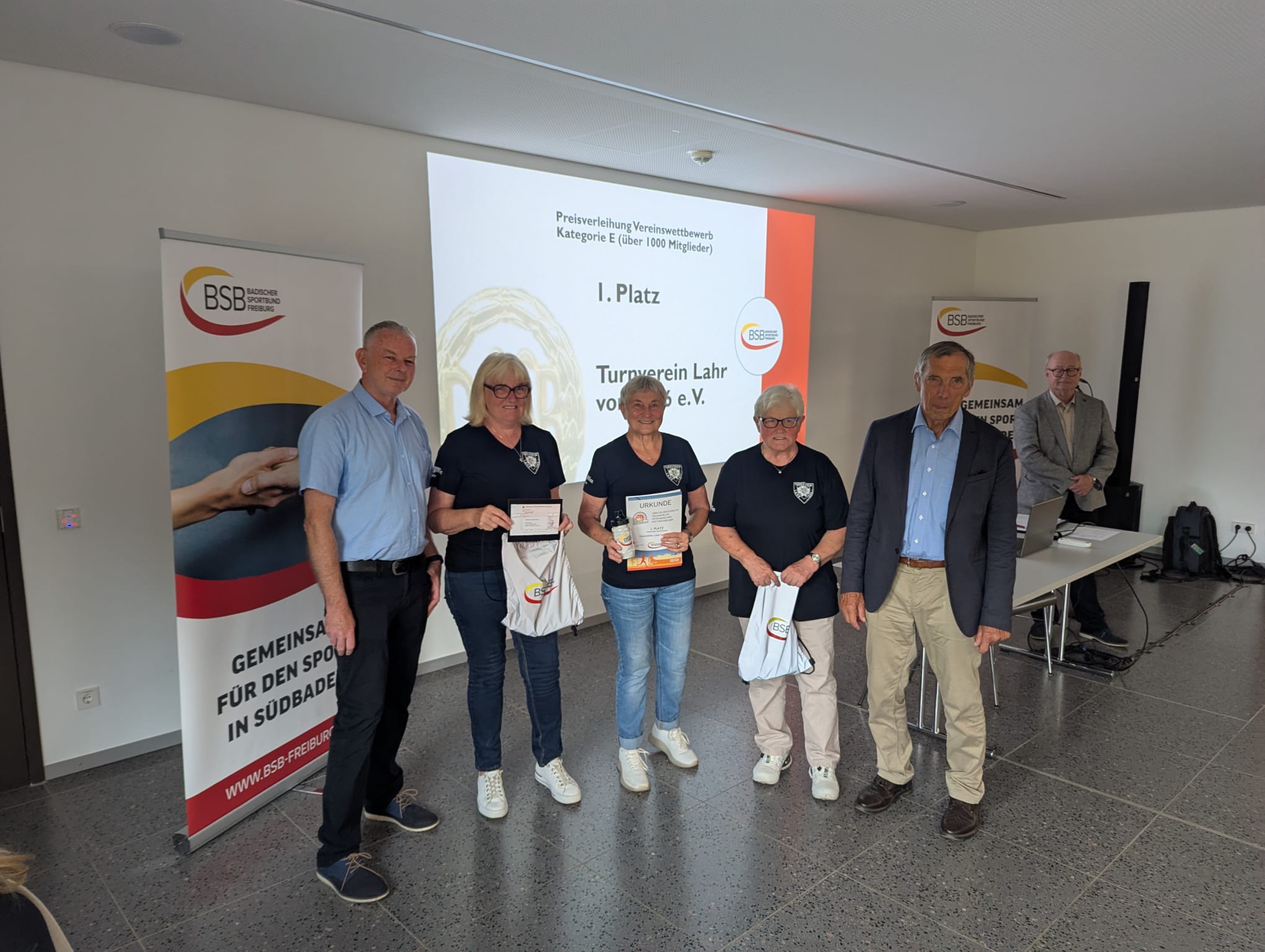 Preisverleihung Sportabzeichenwettbewerb