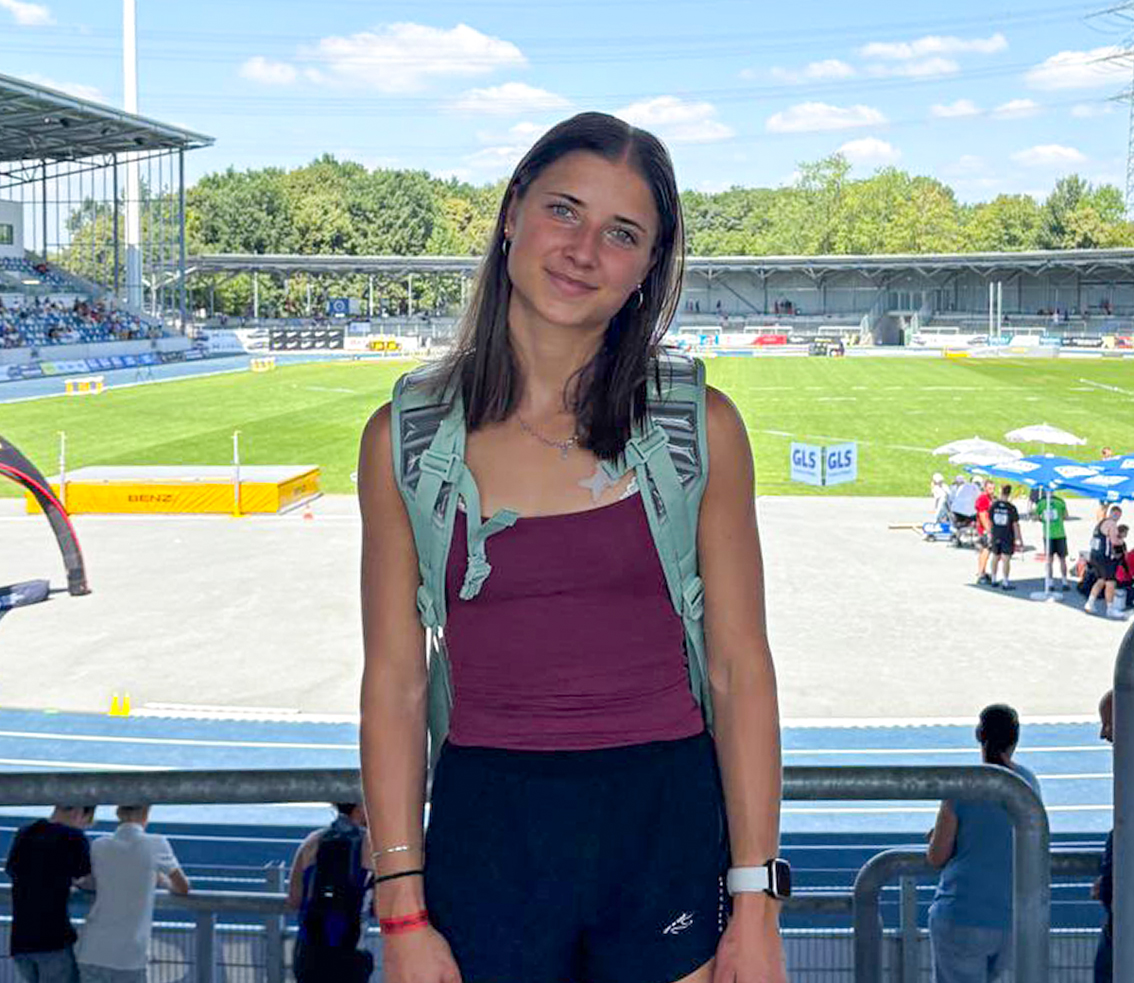 DM-Debüt für Johanna Acs! 🏃♀️💙