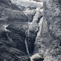 aerial photo of a waterfalls