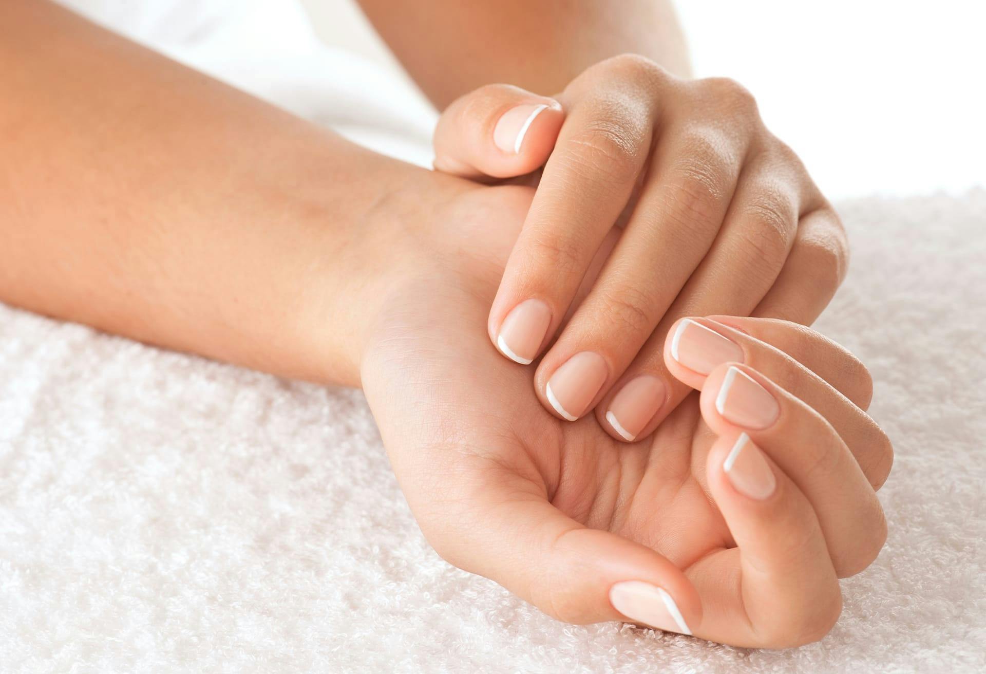 manicured hands