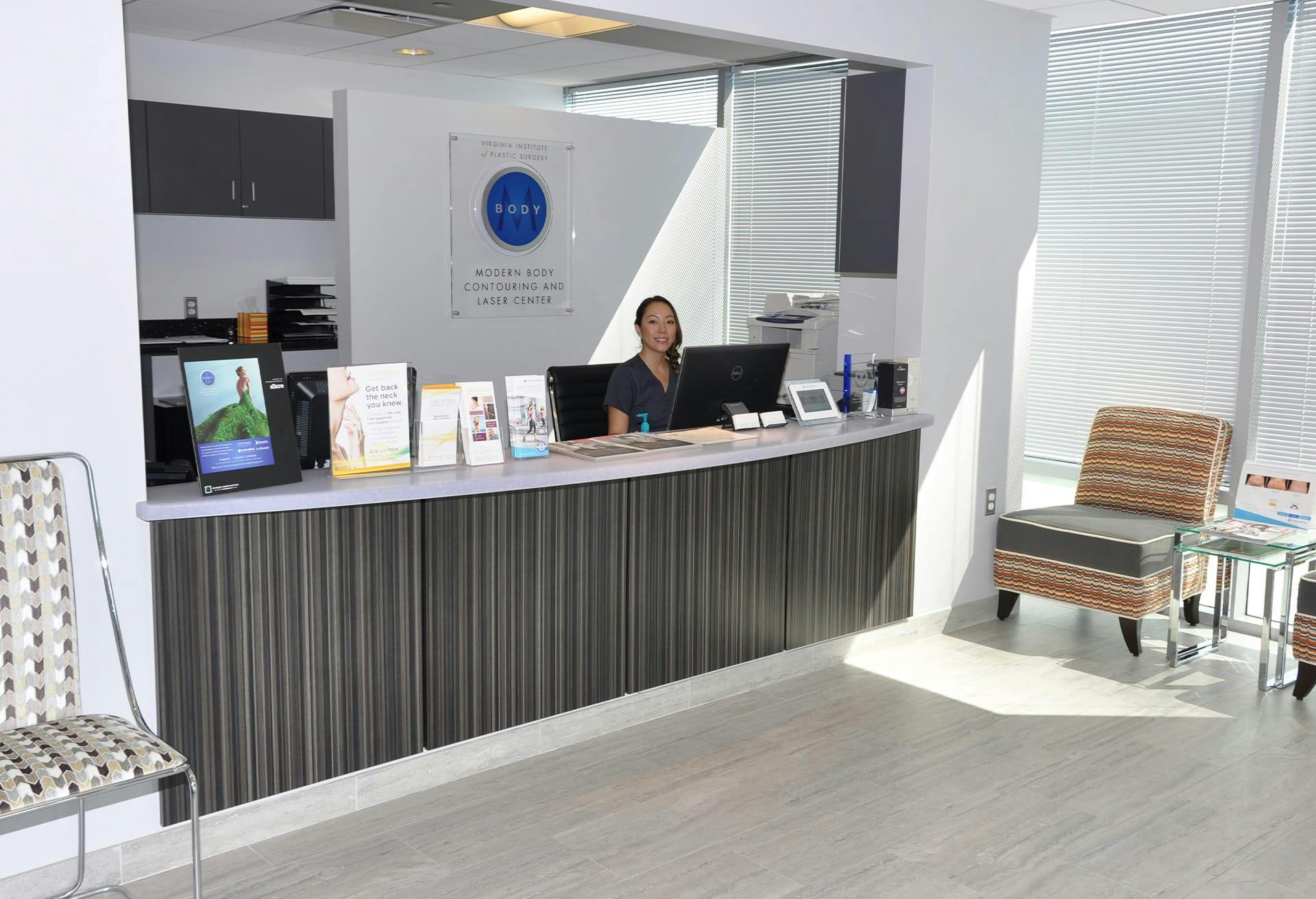 reception desk