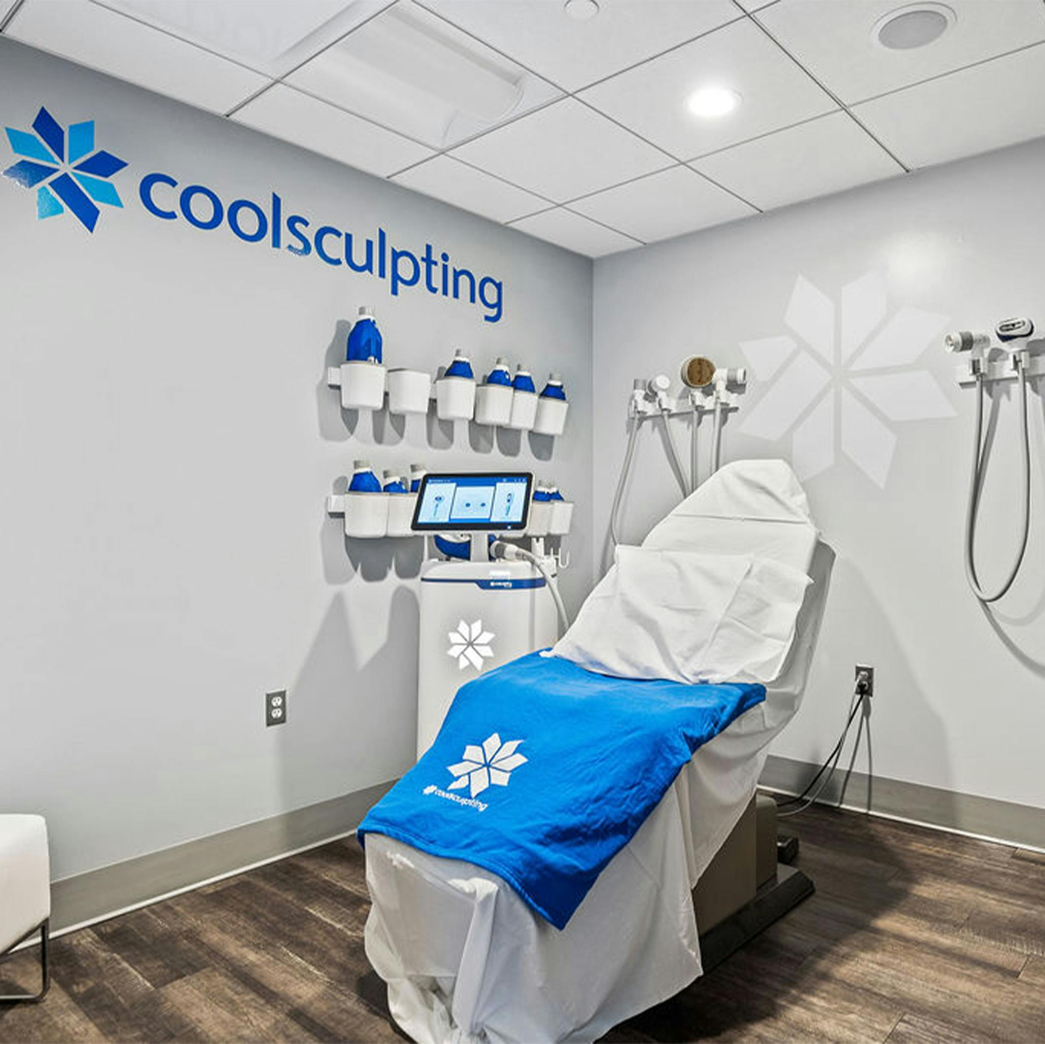 CoolSculpting patient chair