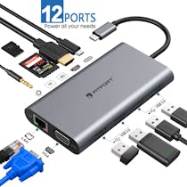 Fitfort USB C Hub Multiport Adapter