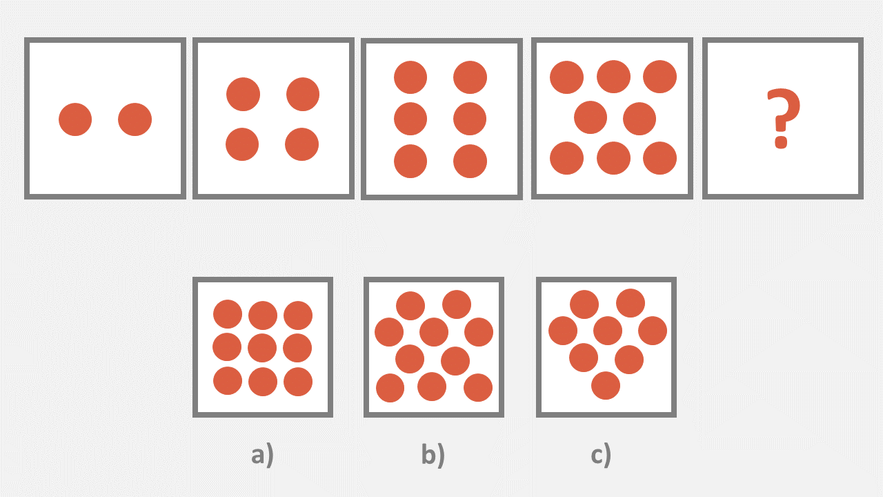 OLSAT Level G: What should the fifth box contain?