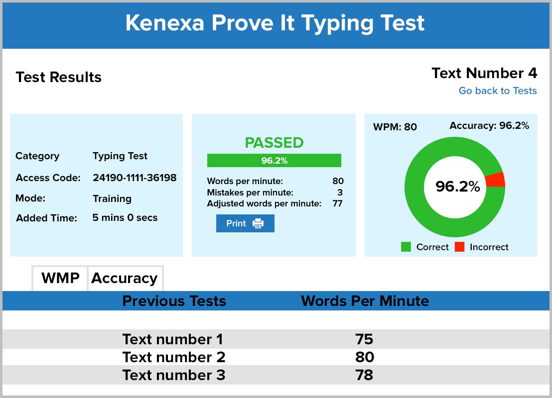 Typing Test