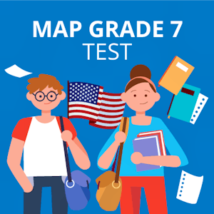 Map Test Grade 7 Study Guide:  with Tips