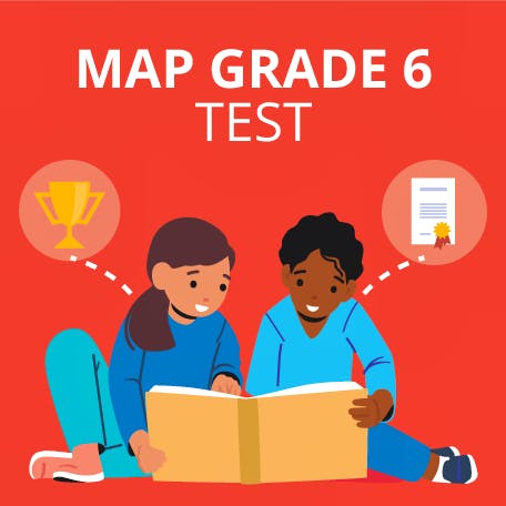 A Map Test Grade 6 Study Guide: with Tips