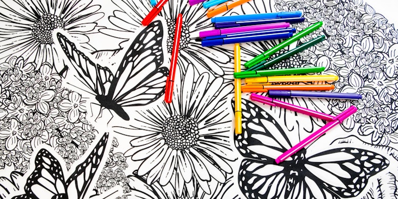 Adult Coloring Books That'll Make All Your Work Stress Melt Away
