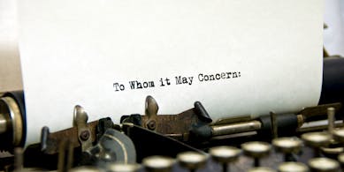 When and How to Use 'To Whom It May Concern'