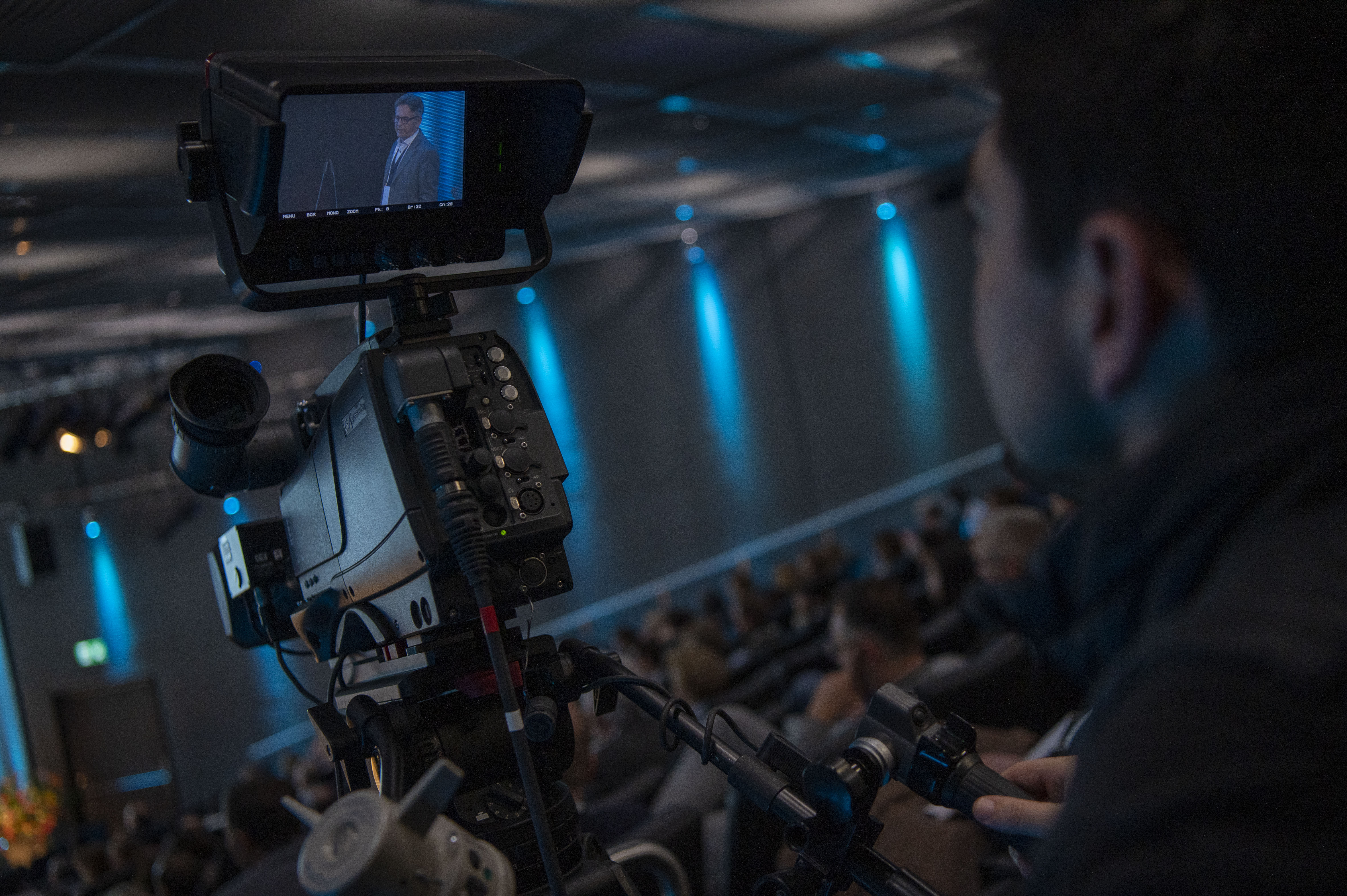 Event Technology Video recording for streaming of a Congress in the KKL Luzern
