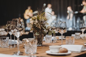 Galadinner mit Live Musik im Luzerner Saal des KKL Luzern