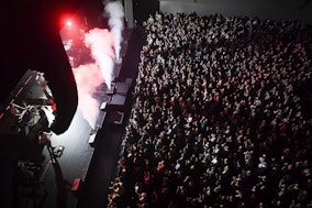 Pop Konzert mit Lo und Leduc im Luzerner Saal.