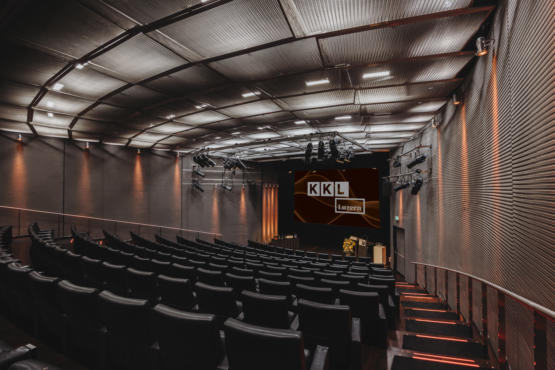 Auditorium at the KKL Lucerne