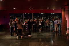 Apéro im Panoramafoyer im KKL Luzern