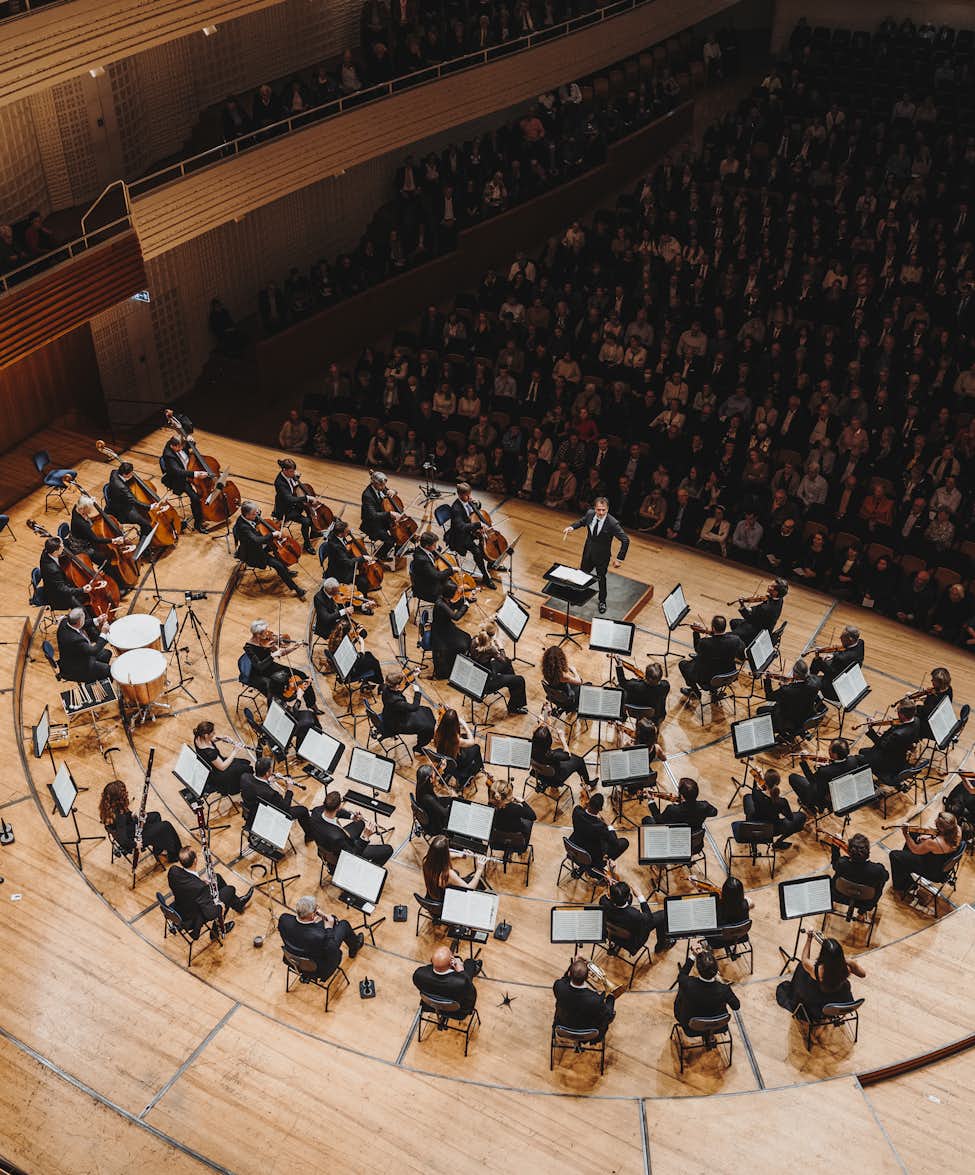 Klassisches Konzert im Konzertsaal des KKL Luzern mit dem Human Rights Orchestra