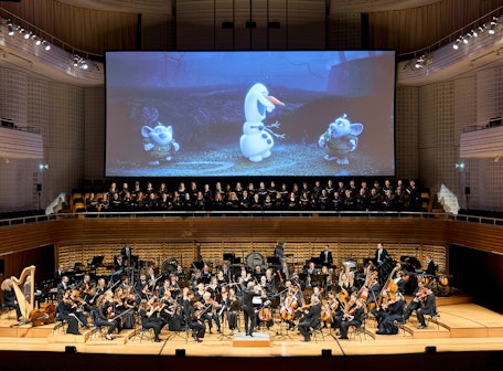 Frozen in Concert at the KKL Luzern concert hall with the 21st Century Orchestra & Chorus.