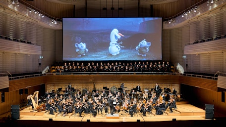 Frozen in Concert at the KKL Luzern concert hall with the 21st Century Orchestra & Chorus.
