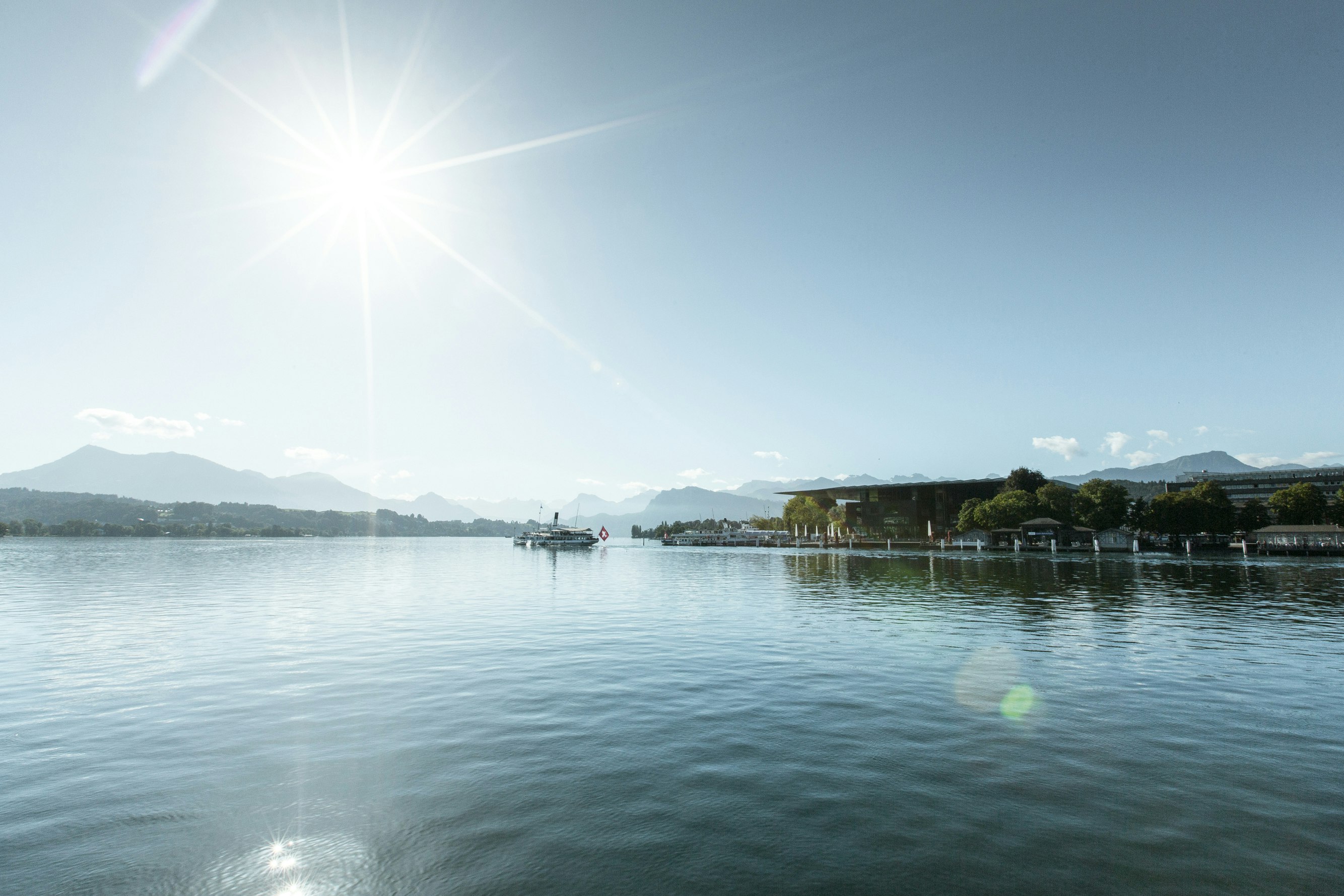 Vierwaldstättersee und KKL Luzern