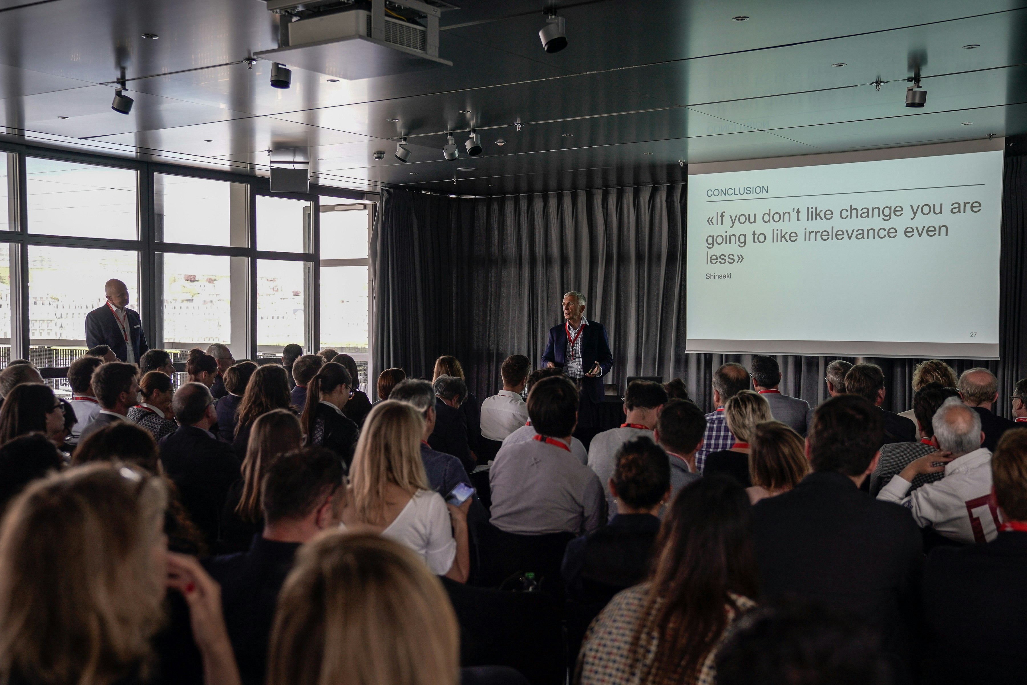 Breakout-Session am Schweizer Ferientag im Terrassensaal