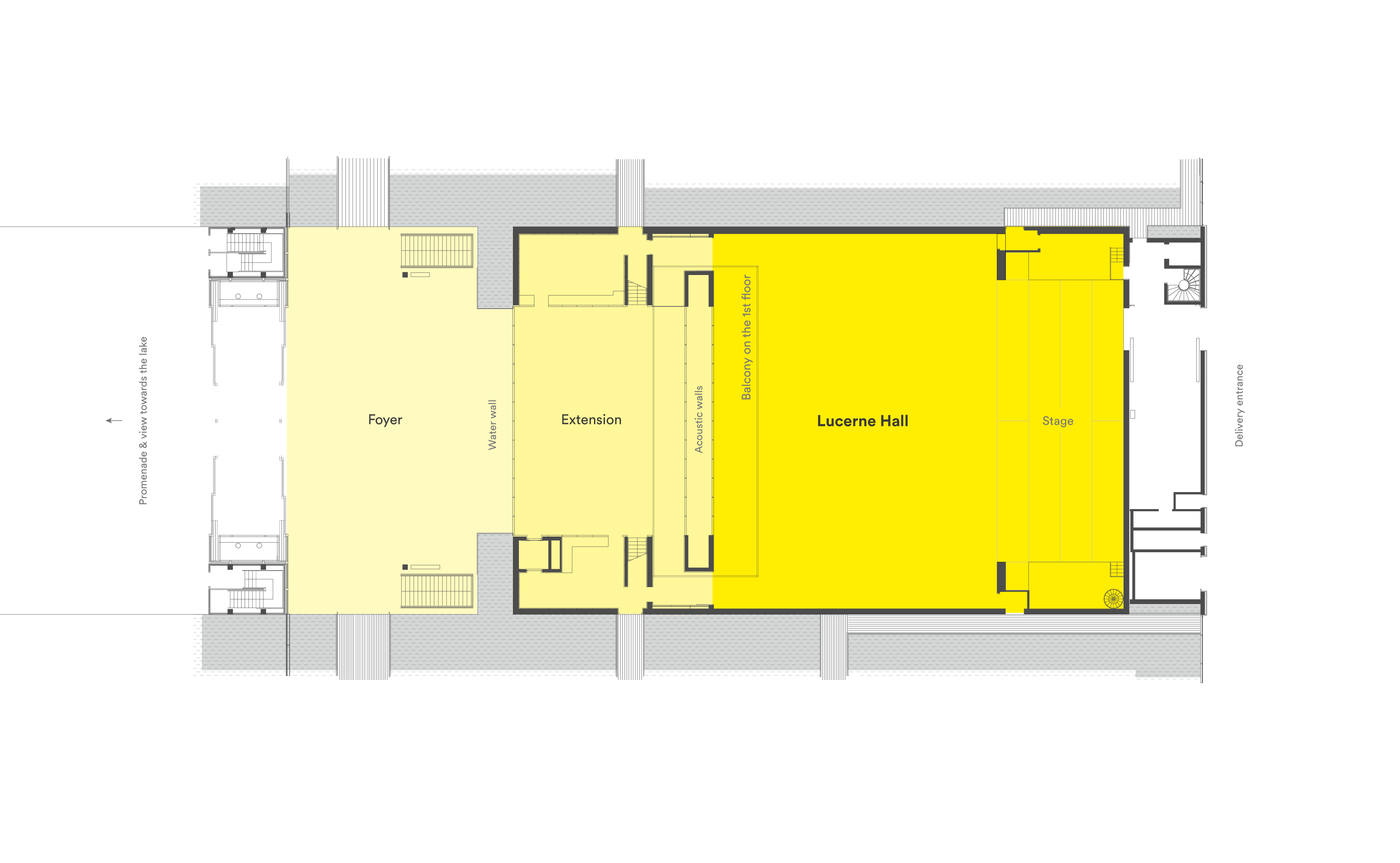 Floor plan Lucerne Hall at KKL Luzern