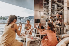 Summer Lounge at KKL Luzern on Lucerne Terrace