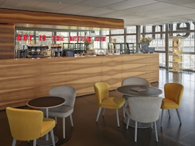 Entrance to the Café at the Kunstmuseum Luzern