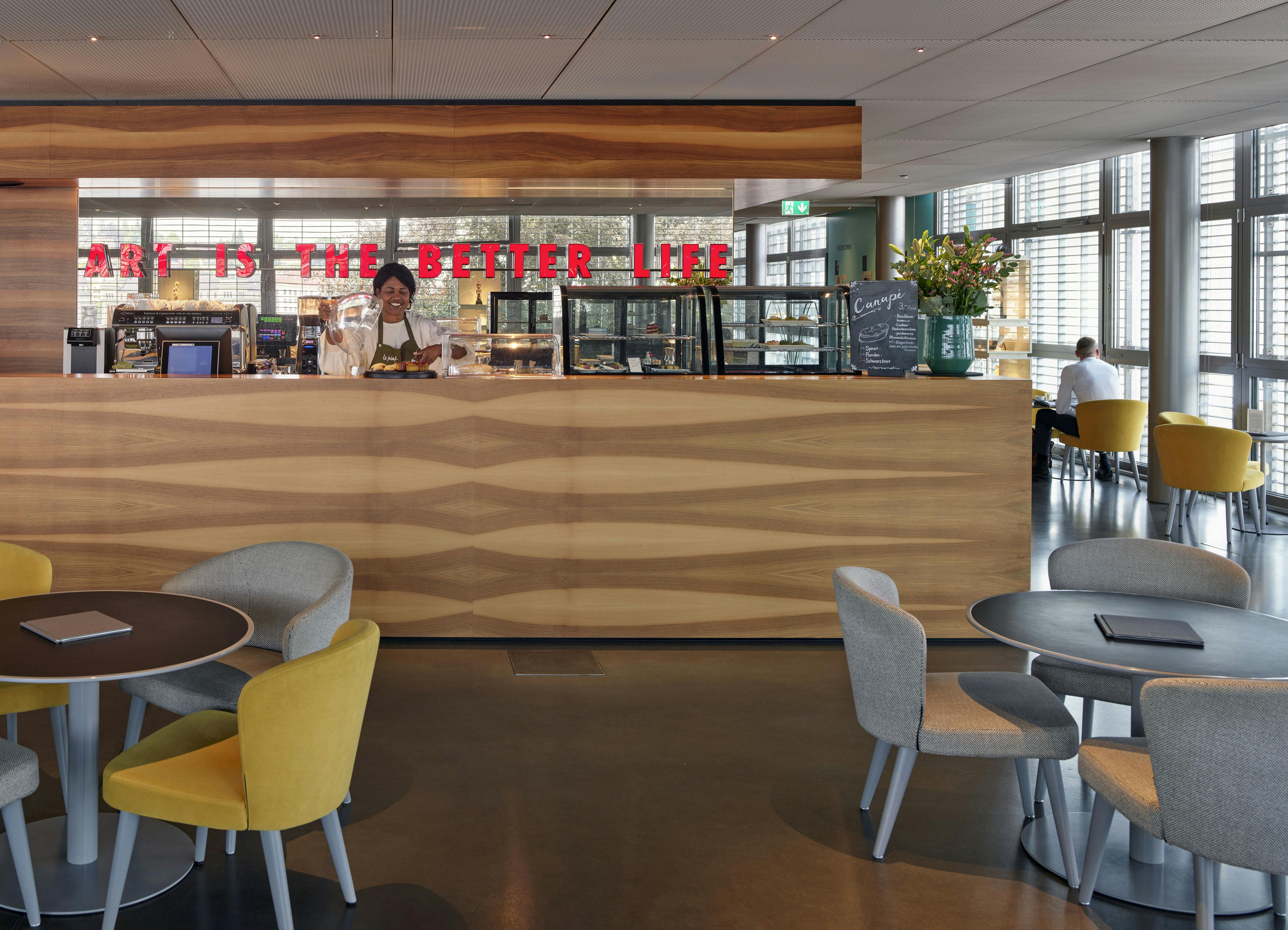 Café im Kunstmuseum Luzern