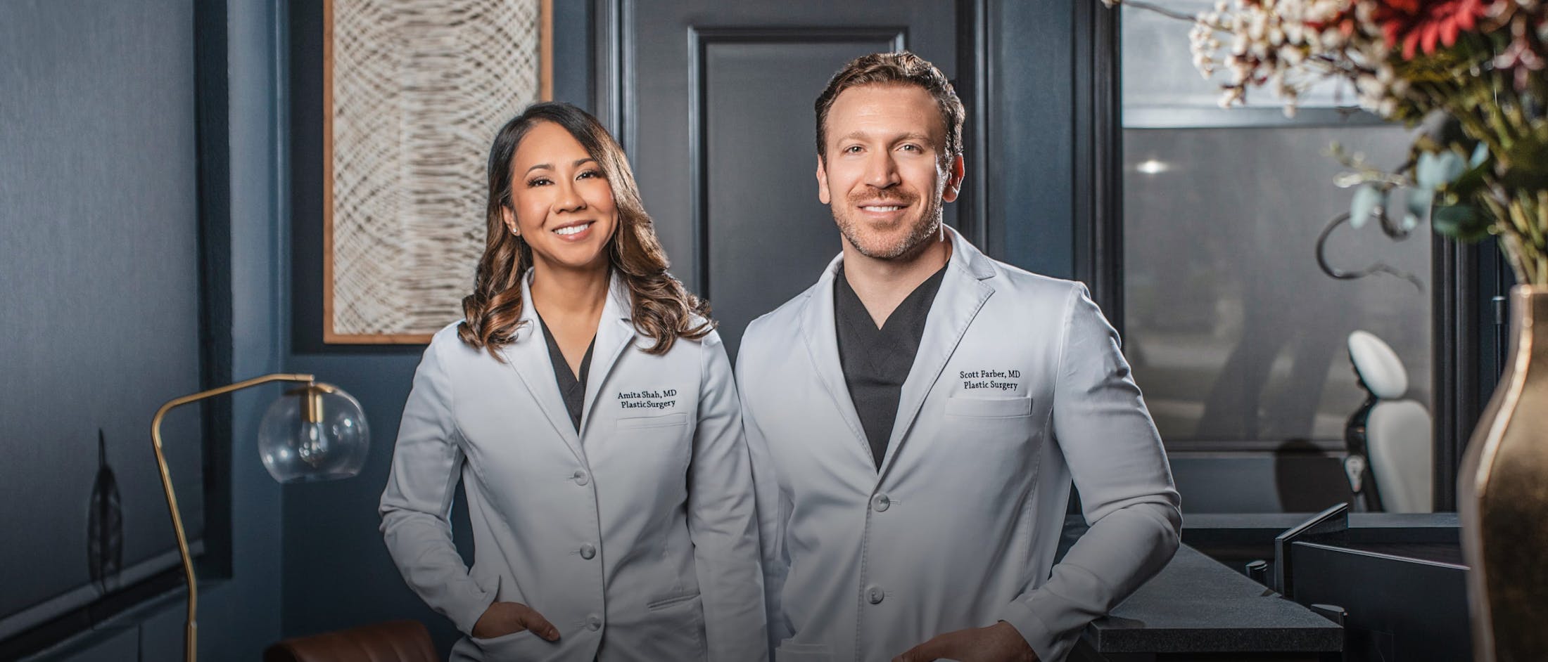 Dr. Amita Shah and Dr. Scott J. Farber