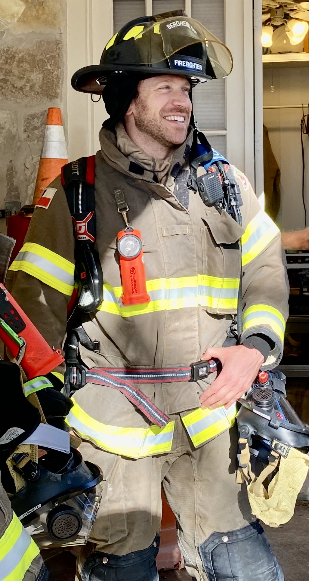 Dr. Farber dedicates his free time to volunteering as a firefighter in his hometown, responding to various emergencies.