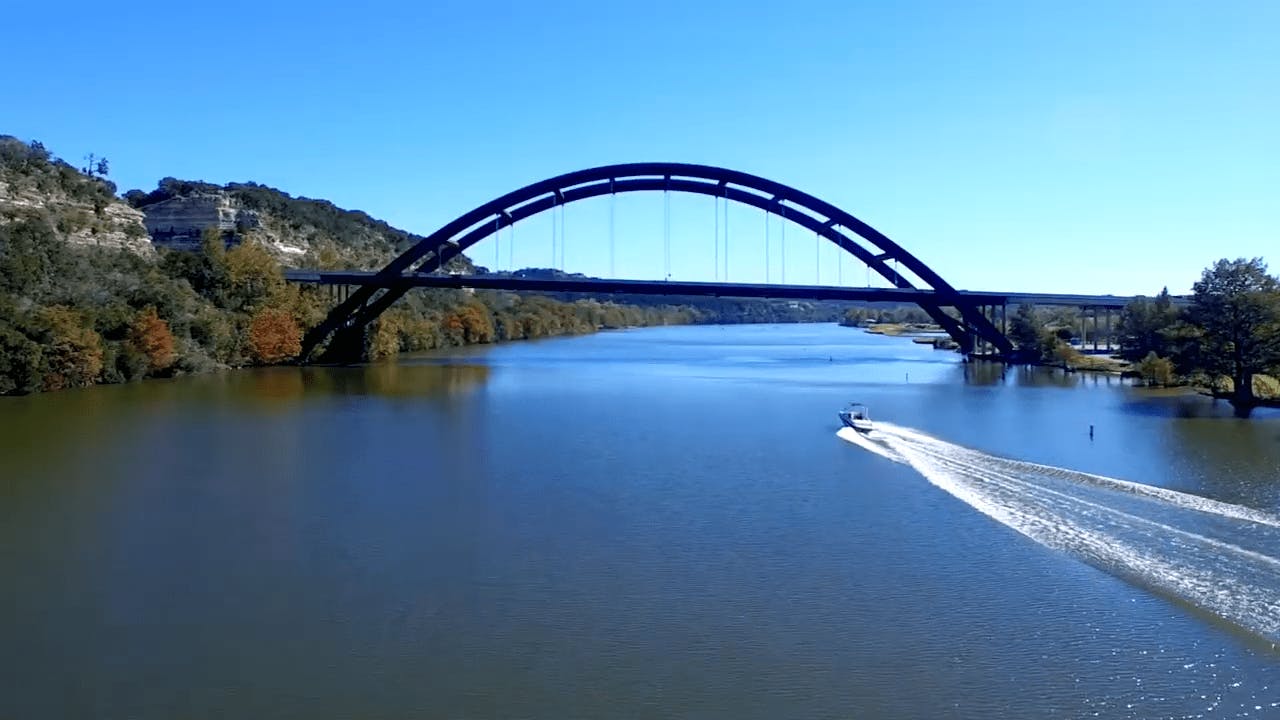 Bridge Over Large River