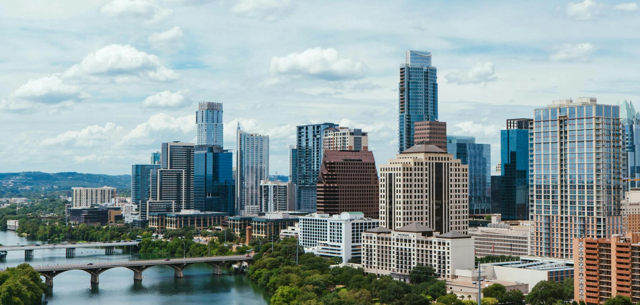 Austin city skyline