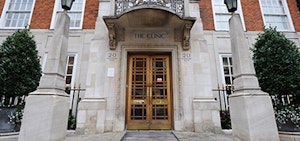 Facade of The London Clinic