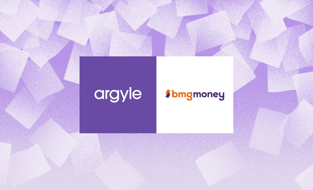 Argyle and BMG Money logos