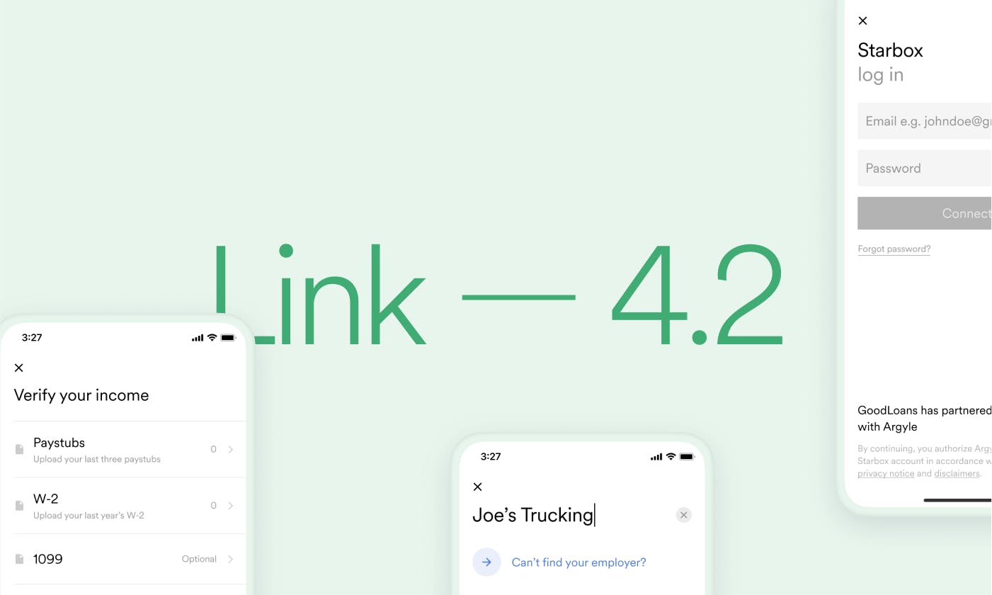 New features in Link 4.2