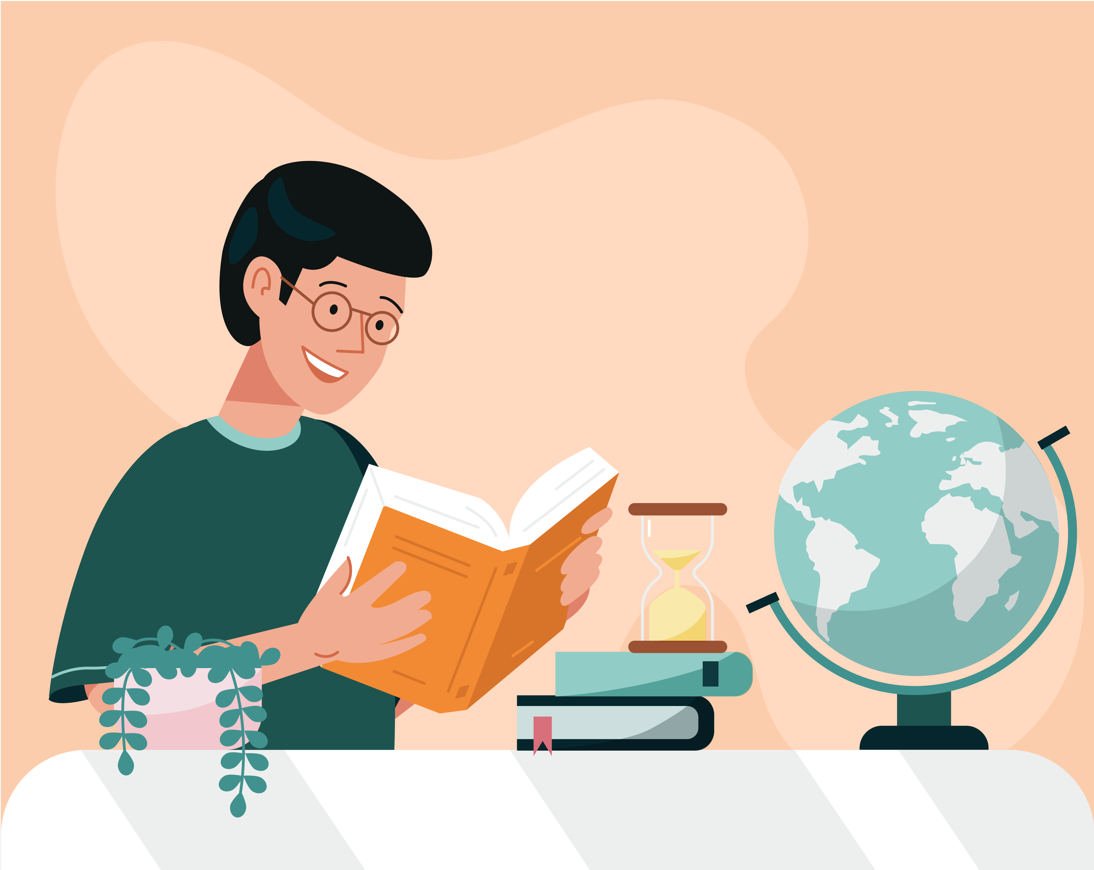 Illustration of medical cannabis treatment throughout history