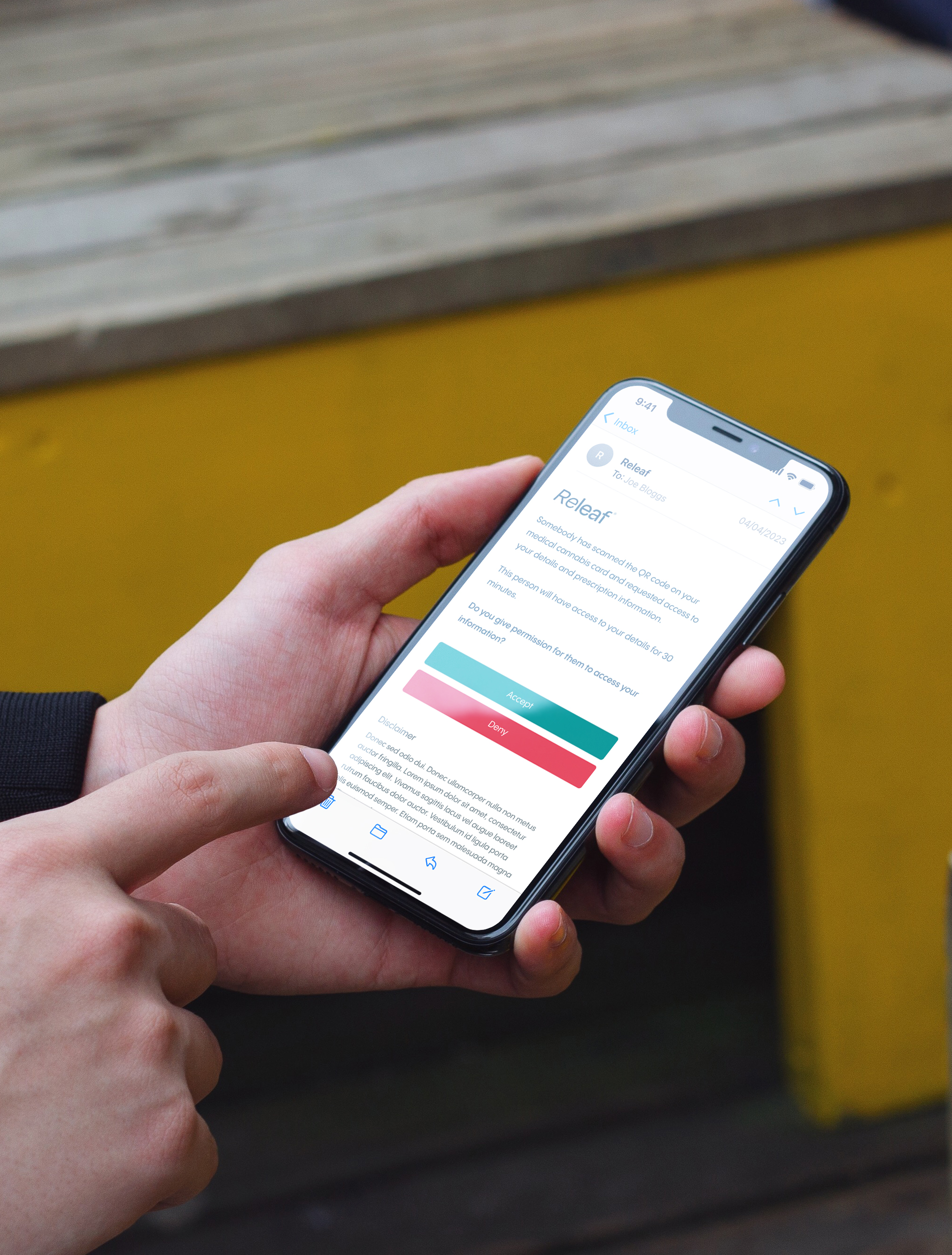 Medical cannabis treatment illustration with cannabis leaf and stethoscope